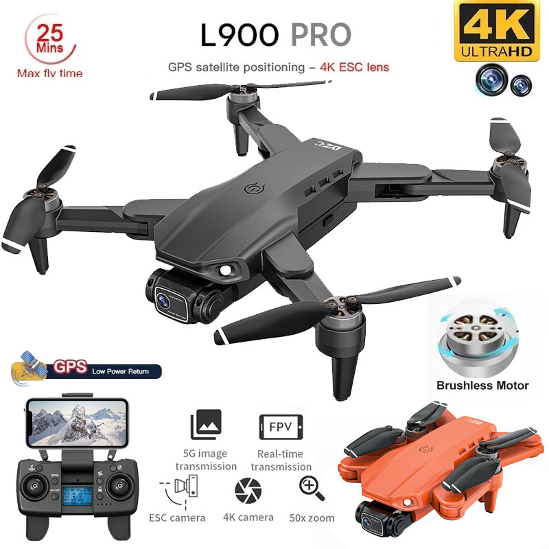 Drone Camera Lens - L900 Pro GPS 드론 4K 전문