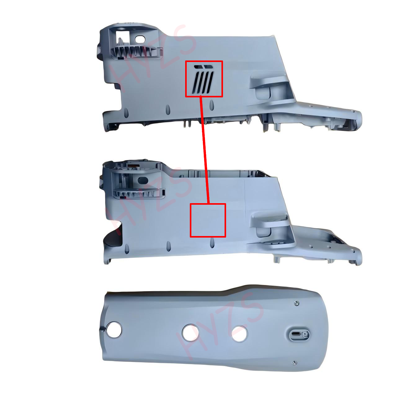 Autel Drone Evo Lite - Autel V2 오리지널 상단 쉘 중간