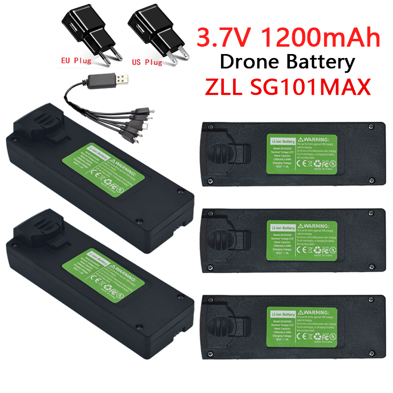 Eachine Drone E58 - 충전기 액세서리, 배터리 3.7V 1200mAh SG101