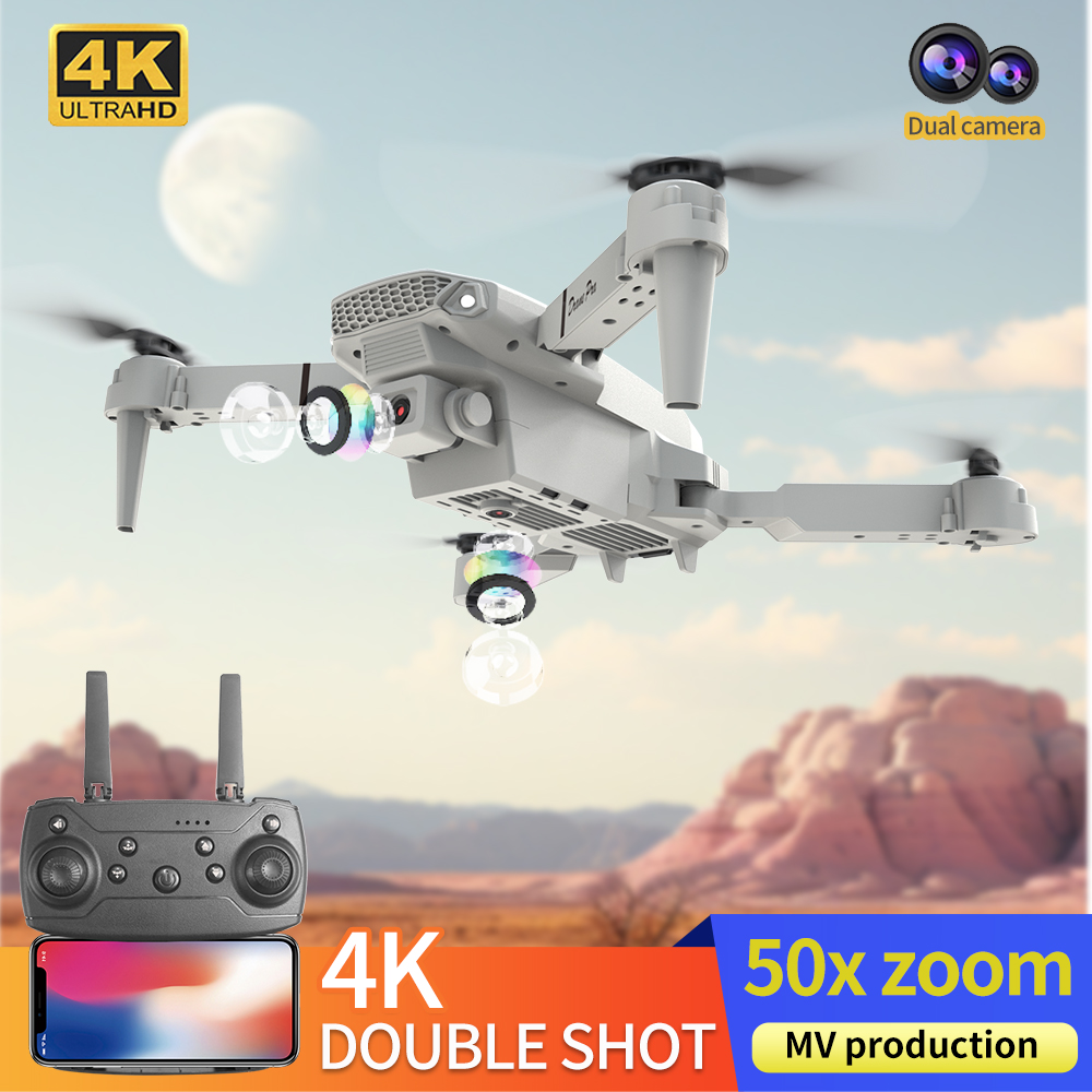 2026 신형 E88 프로페셔널 HD 4K RC 드론  - Drone Camera Lens 리뷰 및 가격