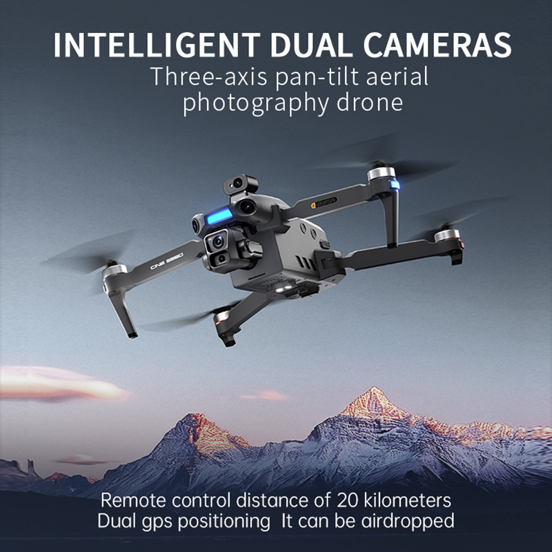 2026년형 새로운 8K 듀얼 카메라 드론, 5.5인치 - Drone Camera Mount 리뷰 및 가격