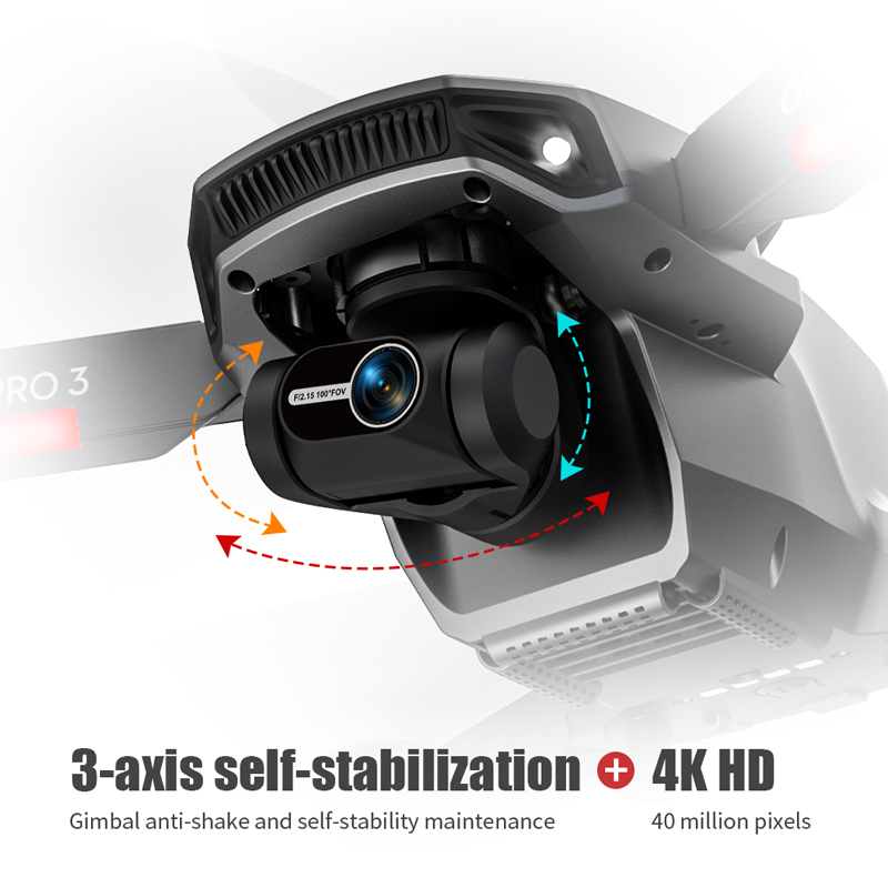 FPV 접이식 GPS RC 쿼드콥터, L106 프로 3 - Drone Camera With Gimbal 리뷰 및 가격